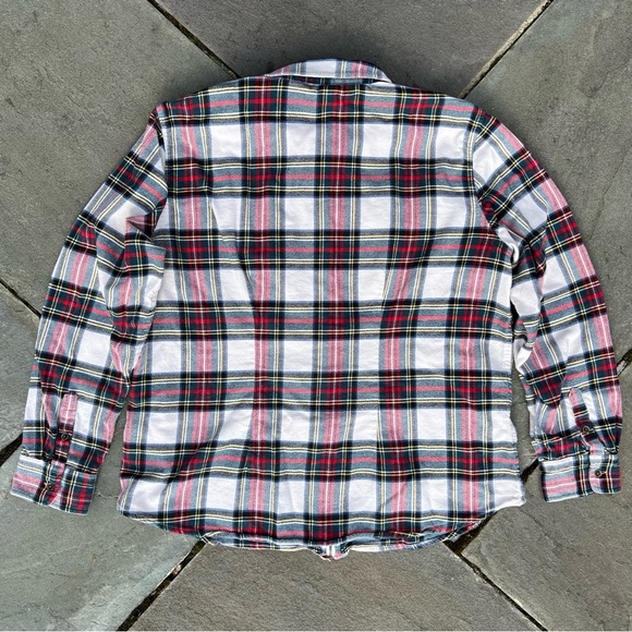 Y2K Plaid Zip Shirt - Picture 2 of 8